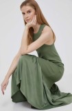 Deha rochie culoarea verde, midi, evazată