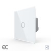 Intrerupator Simplu Cap Scara / Cruce cu Touch LIVOLO din Sticla - Protocol ZigBee EC SmartElectro IntelligentHouse