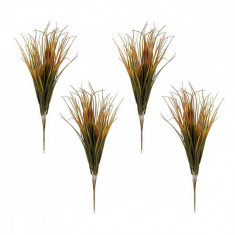 Set 4 buchete iarba artificiala 48 cm Elegant DecoLux foto