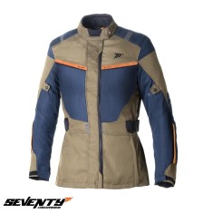 Geaca (jacheta) femei pentru scuter - motocicleta Touring Seventy iarna model SD-JT85 culoare: kaki (maro) Kaki (maro) M