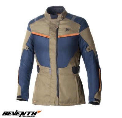 Geaca (jacheta) femei pentru scuter - motocicleta Touring Seventy iarna model SD-JT85 culoare: kaki (maro) Kaki (maro) XXL foto