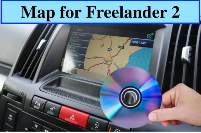 RANGE ROVER Land Rover DVD Harti Navigatie Freelander 2 GPS HARTI Europa Romania