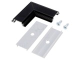 Conector 90&deg; Aluminiu Negru GROOVE10