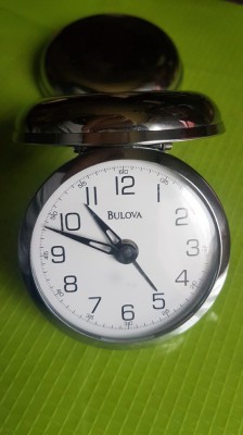 E872-I-Ceas voiaj- masa BULOVA electronic functional SONERIE SI REGLATOR. foto