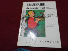 GRAMMAIRE DU FRANCAIS VIVANT 1965 foto