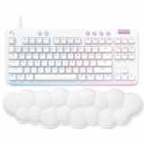 Cumpara ieftin Tastatura Gaming Mecanica Logitech G713 White RGB GX Brown Switch, layout US, USB (Alb)