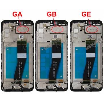 Geam Sticla cu OCA Samsung Galaxy A02S A025F GA Version 161mm Service Pack