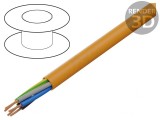 Cablu Electric Portocaliu H05BQ-F 5G1mm2 300V/500V