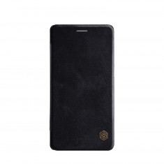 Husa Telefon Nillkin, Sony Xperia XZ2 Premium, Qin Leather Case, Black