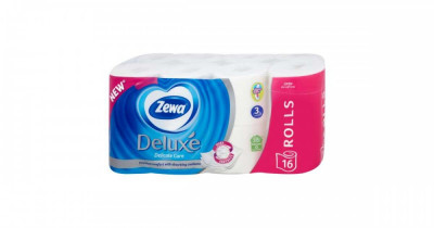 Zewa Deluxe Delicate Care 3 r&amp;eacute;tegű Toalettpap&amp;iacute;r 16 tekercs foto