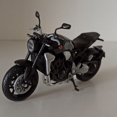 Macheta motocicleta Honda CB1000R (SC80) 2018 negru - Welly 1/18