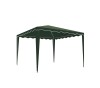 Pavilion Cort Gradina 3x3m Verde, Cadru Metalic, Umbra &amp; Protectie Solara. Livrare Gratuita