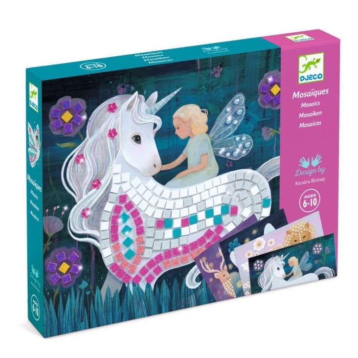 Set creativ mozaic Unicornul fermecat Djeco