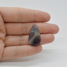 Cabochon agat botswana 28x16x6mm c7