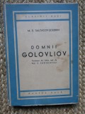 M. E. SALTACOV-SCEDRIN - Domnii GOLOVLIOV - PERAHIM (desene)