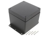 Carcasă universală HAMMOND 121mm x 121mm x 102mm cu lame de fixare