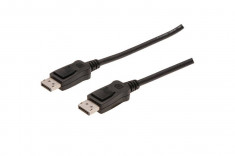 Cablu DisplayPort ASM 1.1a DP la DP 5m Negru foto