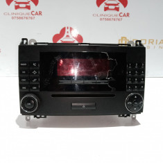 Radio cd Mercedes A-Class W169 A200 CDI 2006 A1698207589 foto