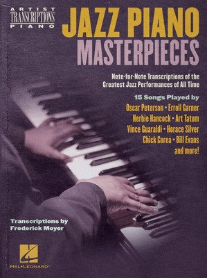 Jazz Piano Masterpieces - Note-For-Note Transcriptions of the Greatest Jazz Performances of All Time: Transcriptions by Frederick Moyer foto