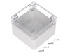 Carcasa universala GAINTA G279C Policarbonat IP65 Capac transparent 120x120x90mm
