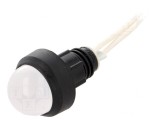 Lampă LED Convex Albă &Oslash;13mm 230VAC IP40 Plastic
