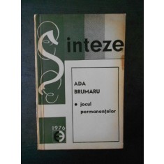 ADA BRUMARU - JOCUL PERMANENTELOR