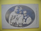 HOPCT 511 A -PRINTESELE STEFANIE SI MARIE ANTOINETTE -PRINTUL ALBRECHT DE HOHENZOLLERN-FAMILIA REGALA-BELGIA -EUROPA --NECIRCULATA