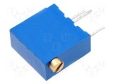 Potenţiometru VISHAY T93XA multitură 500&Omega; 0,5W THT