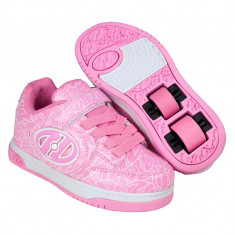 Heelys Plus X2 Lighted Pink Patent/White Logo foto