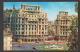 CPIB 24378 CARTE POSTALA - BUCURESTI - PIATA OPEREI, TRAMVAI, AUTOTURISM, NECIRCULATA, Fotografie