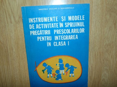 INSTRUMENTE SI MODELE DE ACTIVITATE IN SPRIJINUL PREGATIRII PRESCOLALILOR foto