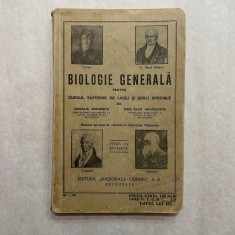 Coralia Vernescu - Biologie generala - Pentru cursul superior de liceu si scoli speciale - 1938 - Ed. II