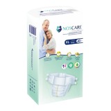 Cumpara ieftin Scutece de incontinenta cu aripioare, marimea XL, 20 bucati, Noscares