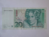 Germania Federala/R.F.G. 20 Mark/Marci 1993 in stare buna/f.buna