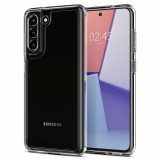 Husa pentru Samsung Galaxy S21 FE 5G, Spigen Ultra Hybrid, Crystal Clear