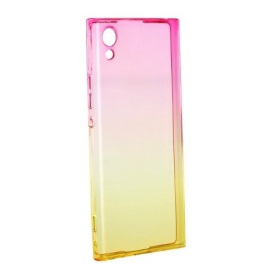 Husa SONY Xperia XA1 - Gradient TSS, Roz/Auriu foto