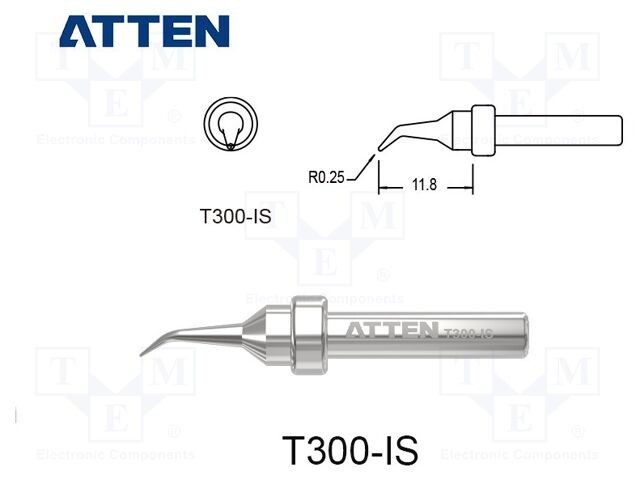 V&acirc;rf con &icirc;ndoit 0,5mm pentru ciocan de lipit ATTEN