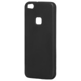 Husa Silicon Negru Huawei P10 Lite, Protectie Socuri, Zgarieturi, Praf, Flexibila, Perfect Fit, Decupaje Porturi