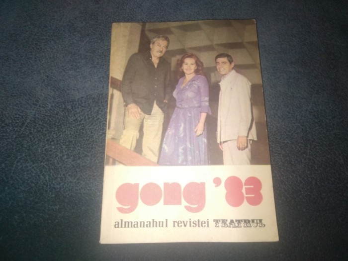 ALMANAHUL REVISTEI TEATRU GONG 1983