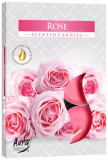 Set de Lumanari parfumate tip Pastila - Trandafir