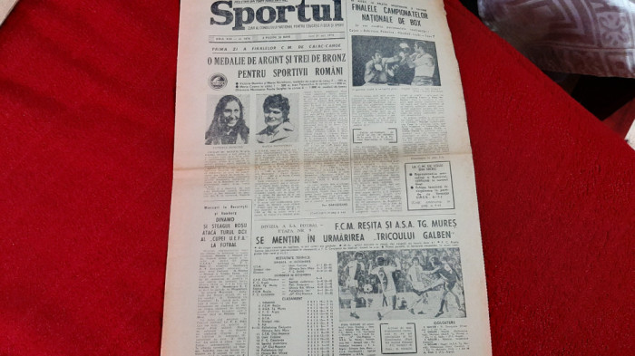 Ziar Sportul 21 10 1974