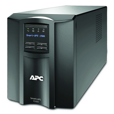 UPS APC,&amp;quot;Smart-UPS SMT&amp;quot;,Line Int. sin pura mgmt,mini tower,1500VA / 1000W,AVR,IECx8,1xRBC7,LCD,21-30 min.,&amp;quot;SMT1500IC&amp;quot;,prelungire garantie(WBEXTWA R1YR foto