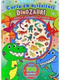 Dinozauri. Carte cu activitati. Abtibilduri stralucitoare si machete. Peste 100 de abtibilduri stralucitoare/***
