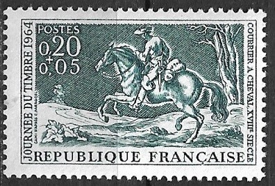 B2734 - Franta 1964 - Ziua marcii,neuzat,perfecta stare