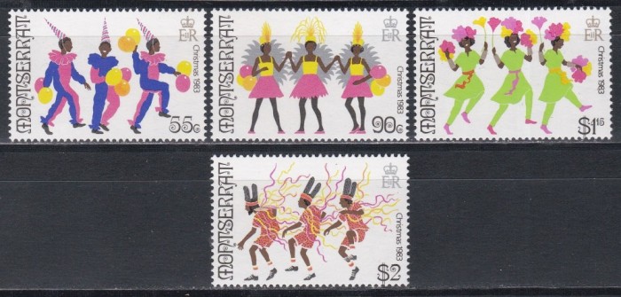 Monserrat 1983 - Crăciun - Obiceiuri și tradiții, MNH
