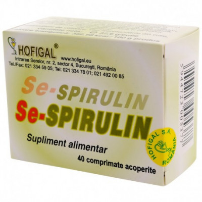 Se-Spirulina Hofigal 40tb foto