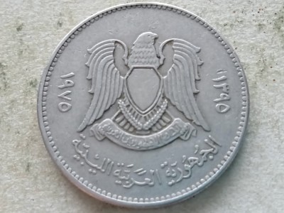 LIBYA-100 DIRHAMS 1975 foto