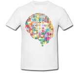 Cumpara ieftin Tricou &quot; Brain puzzle &quot;
