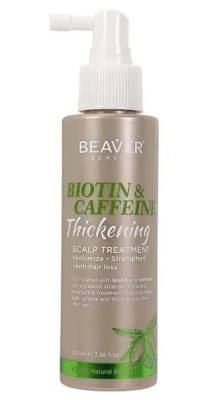 Tratament scalp intaritor cu biotina si cofeina Beaver 100 ml foto