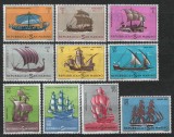 San Marino 1963 Mi 750/59 MNH - Nave vechi cu panze, corabii, Nestampilat